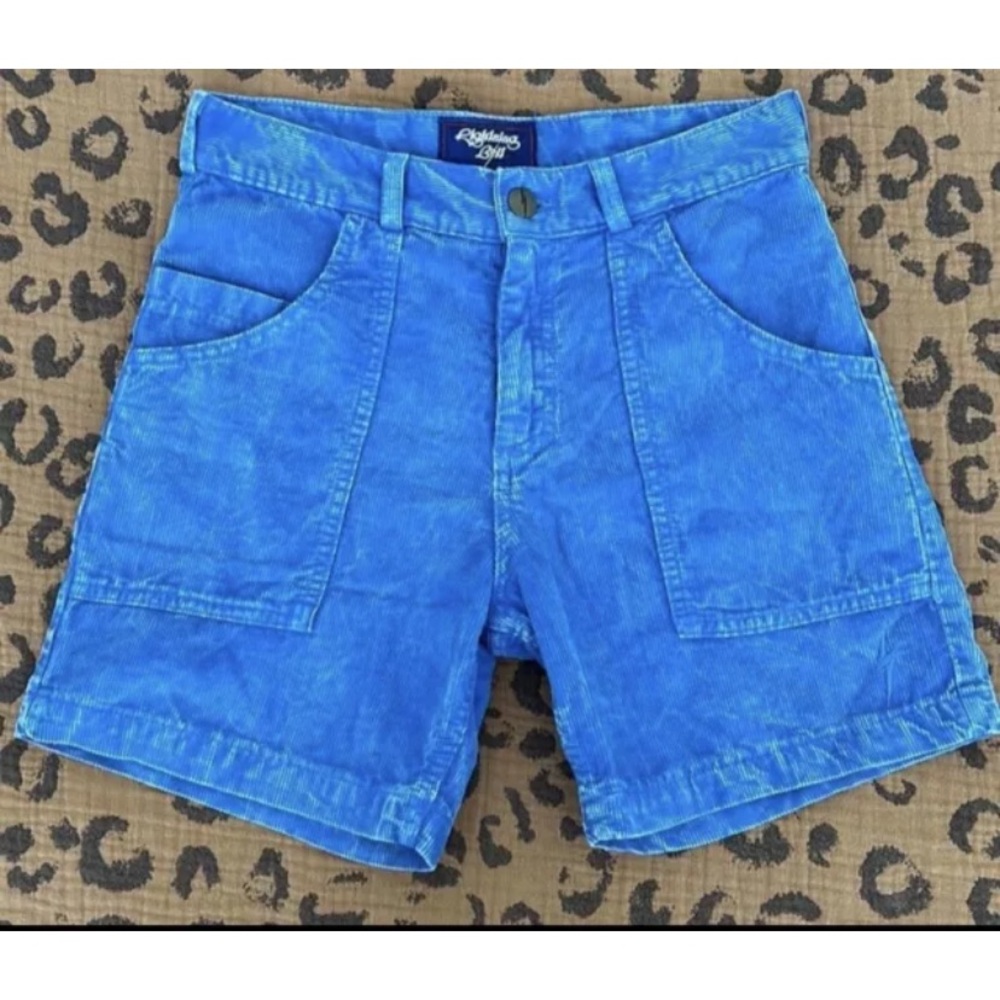 Lightning Bolt Vintage Corduroy Shorts Size S